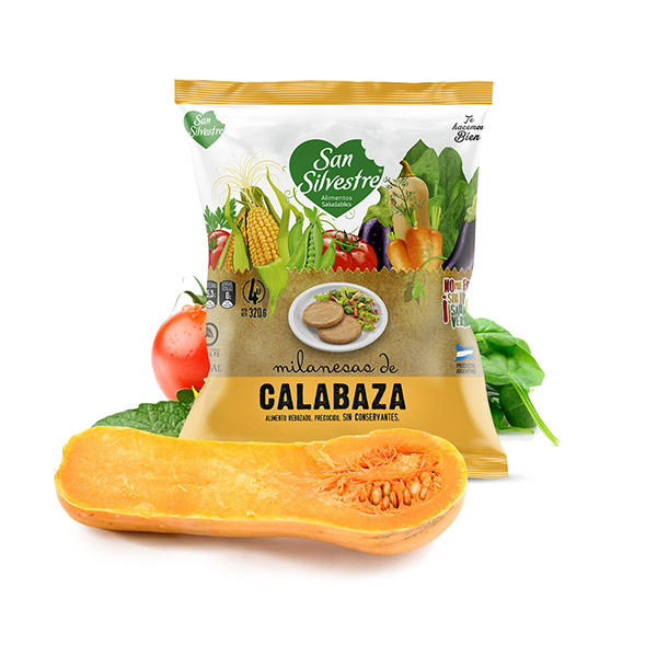 Milanesas de vegetales San Silvestre