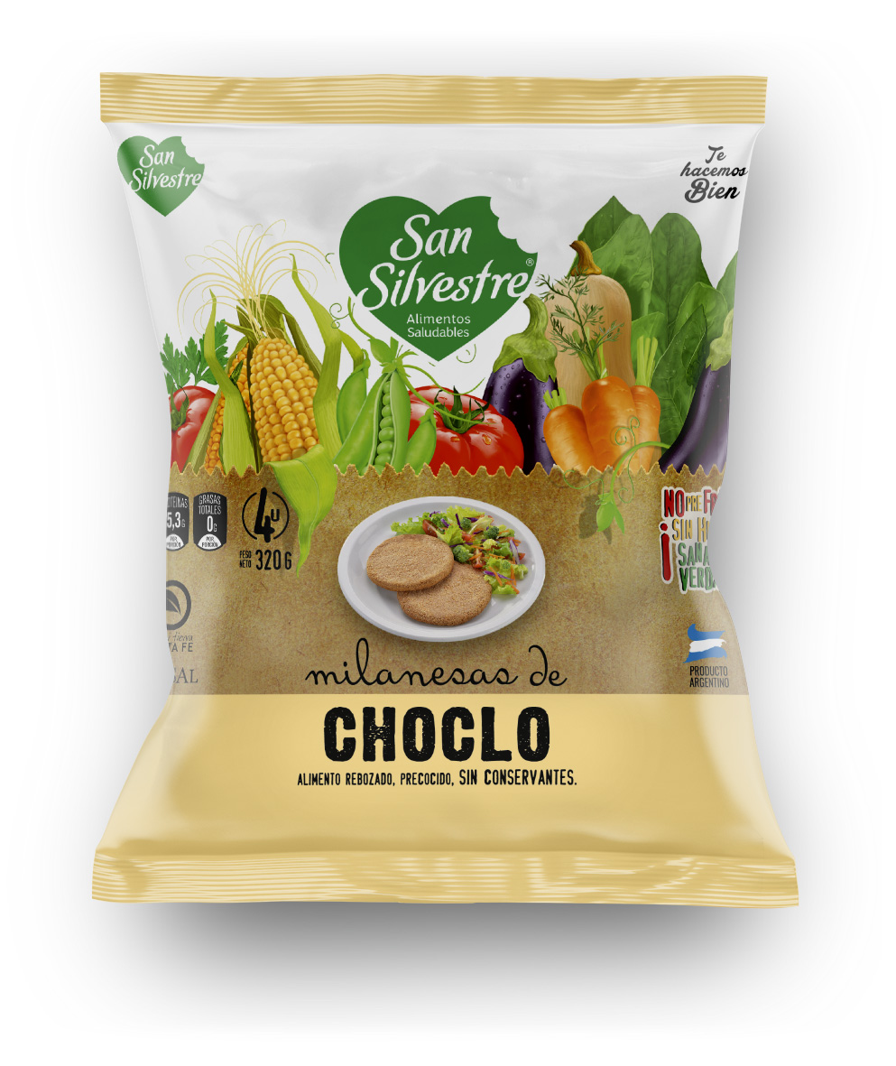 Milanesas de choclo San Silvestre